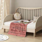 Fine stitching and durable design of memorial blanket, soft and reliable keepsake