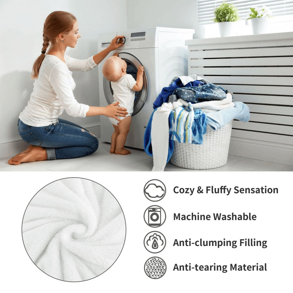 Machine washable pet blanket, no fading and simple to care for everyday use