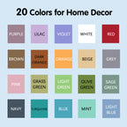 20 colors available for custom pet photo blanket, match any home style